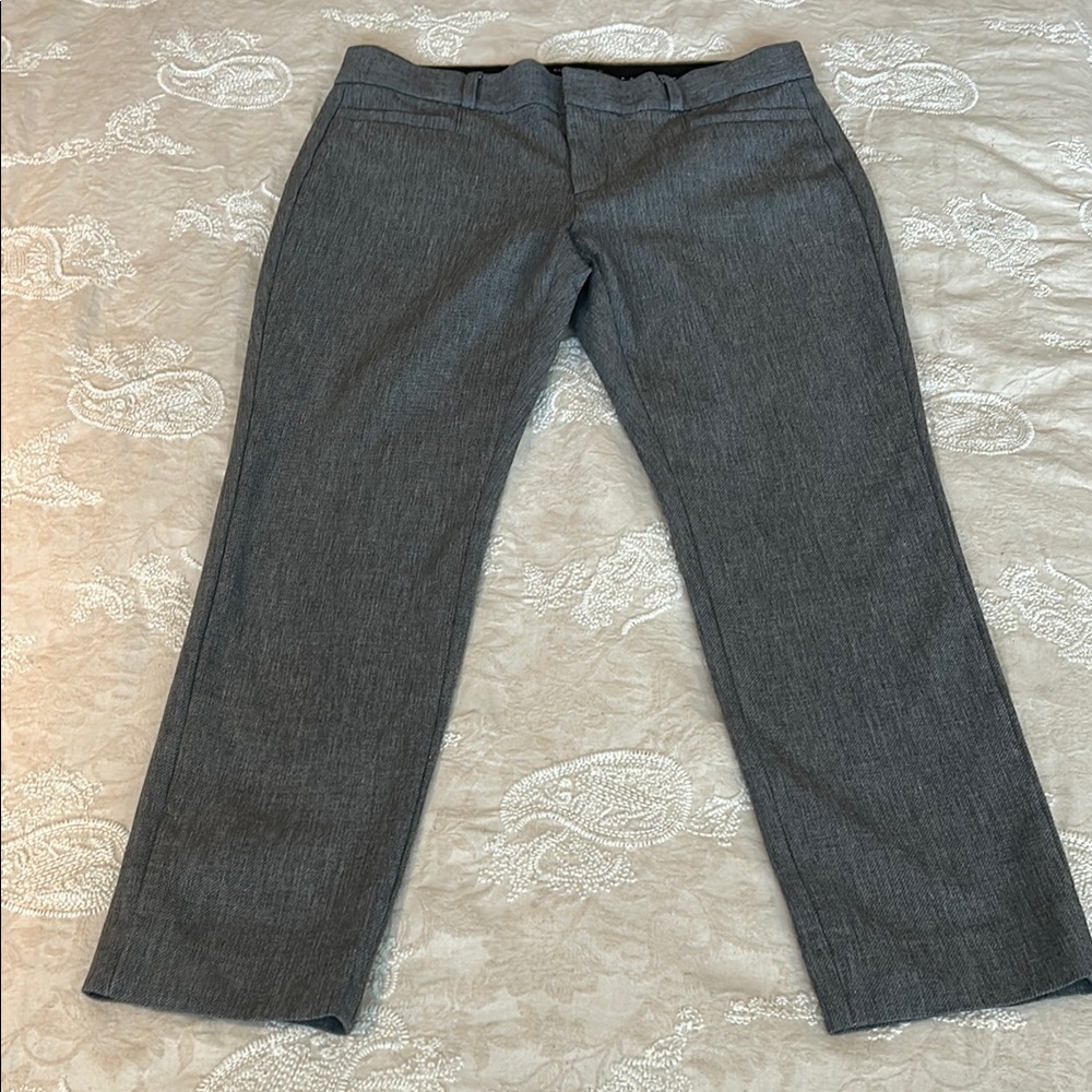 Banana Republic Gray Cropped Pants